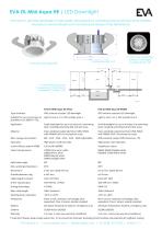 EVA DL Mini Aqua HE LED downlight - 1