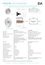 EVA Q2 10W LED underwater light - 1