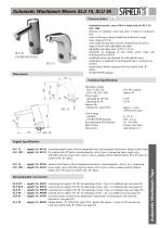 SLU 26 - Stainless Steel Automatic Washbasin Mixer - 1