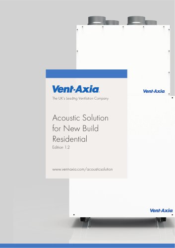 Acoustic Solution for New Build Residential Edition 1.2