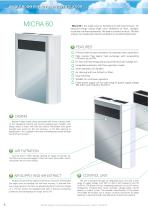 Single room air handling units with heat recovery MICRA - 9