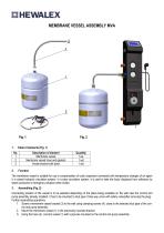 HEWALEX MEMBRANE VESSEL ASSEMBLY MVA - 1