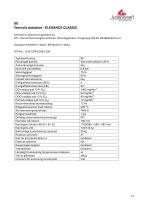 Technical Data ELEGANCE CLASSIC-12