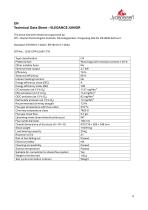 Technical Data ELEGANCE JUNIOR-6