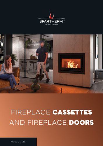 FIREPLACE CASSETTES AND FIREPLACE DOORS