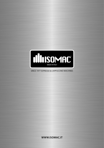 All ISOMAC S.R.L. catalogs and technical brochures