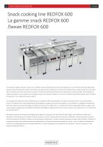 Snack cooking line REDFOX 600 - 1