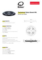 Technical Datasheet PB-00 1-1
