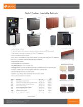 Safco® Modular Hospitality Cabinets - 1