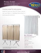 3640 - 4 panel Aluminum Folding Screen-1