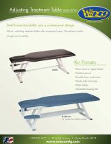 8600 / 8600SH - Table with Face Cutout and Armrests - 1