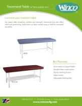 Treatment Table w/ face cutout8510-1