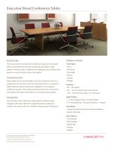 Executive Wood Conference Tables - 2