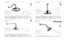 Colonial shower heads with arm - 2