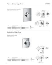 Concealed high-flow thermostatic mixers - 11