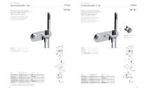 Concealed mixers with integrated hand shower set - 11