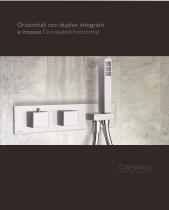 Concealed mixers with integrated hand shower set - 1