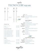 Tecno Cube Line Showers - 5