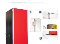 PHENOLIC LOCKERS WITH ALUMINIUM PROFILE - 5