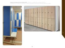 PHENOLIC LOCKERS WITH ALUMINIUM PROFILE - 6