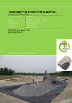 ENVIRONMENTAL PRODUCT DECLARATION MISAPOR Foam Glass Gravel -1050_en - 1