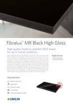 Fibralux®  MR Black High Gloss