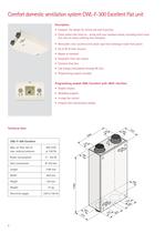 Comfort domestic ventilation system CWL Excellent - 2