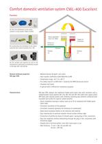 Comfort domestic ventilation system CWL Excellent - 9