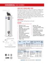 Commercial Water Heaters Catalog - 12