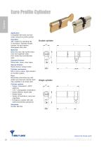 Euro Profile Cylinder - 1