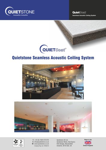 Quietcote Seamless Ceiling