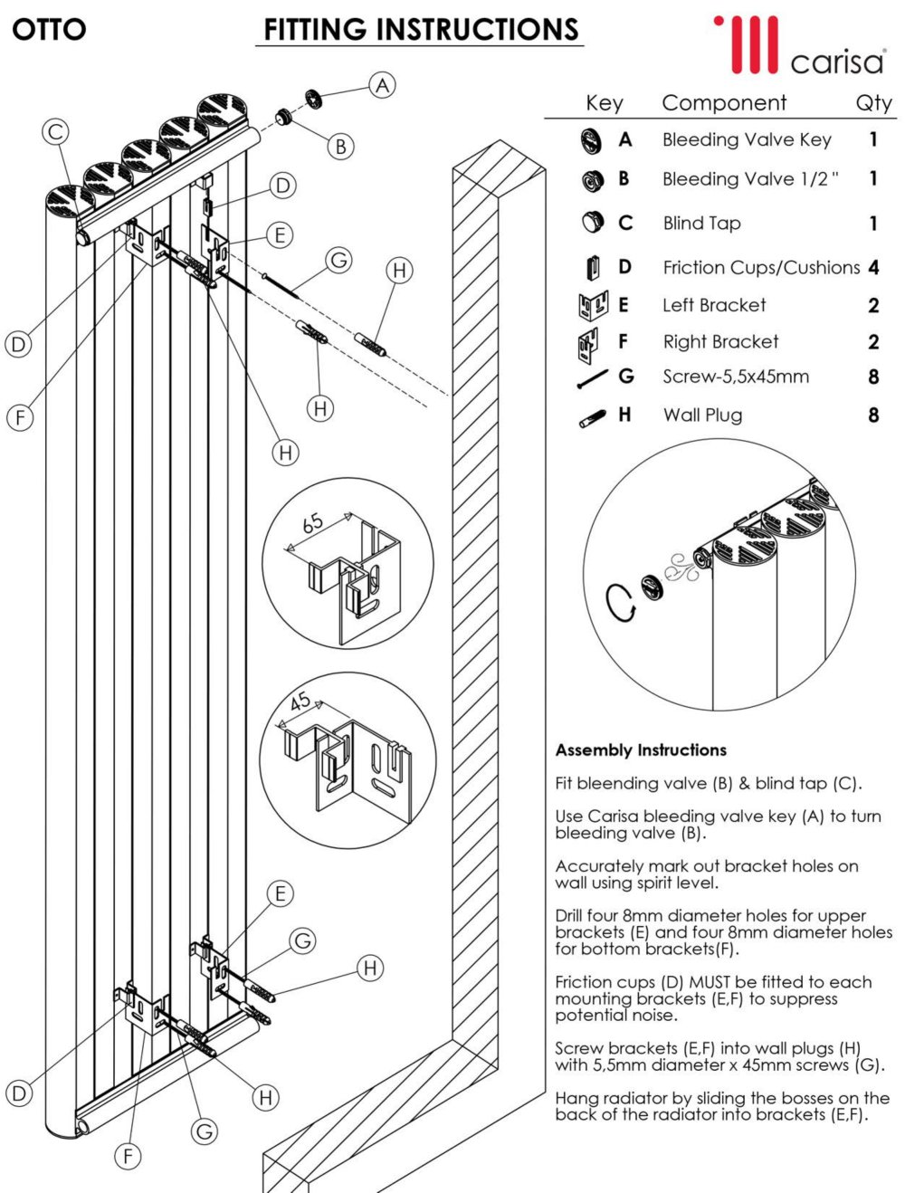OTTO - Carisa Designer Radiators