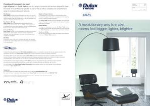 LIGHT. 5PACE A revolutionary way to make rooms feel bigger, lighter, brighter - 1