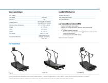 CURVE TRAINER spec sheet - 2