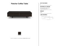 Fletcher Coffee Table - 1