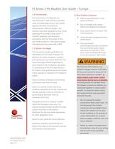 FS Series 2 PV Module User Guide ? Europe-1