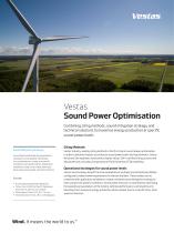 Vestas Sound Power Optimisation - 1