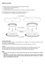 ASTRA LSM0115, LSM0320, LSM0650: Surface-mount interior & exterior LED downlights - 5