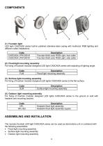 Fountain LED Light CASCADA LPR/LPS1280-4