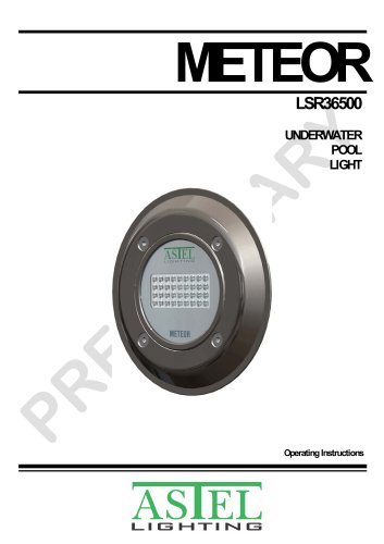 METEOR LSR36500 Underwater Pool LED Light