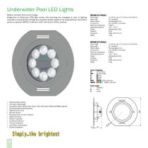 Underwater pool LED lights 2018 - 12