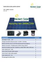 stand-alone solar power system - 1