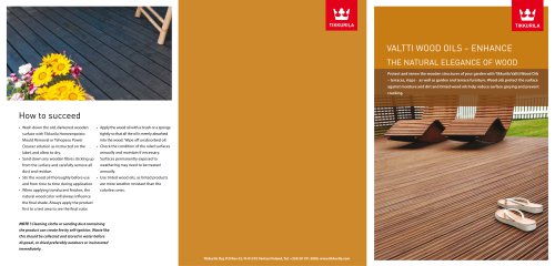 Supi Sauna - TIKKURILA - PDF Catalogs, Documentation