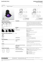 Lumencore Recessed Opticolor+ Nano Wallwash