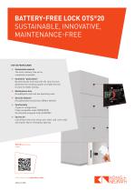 BATTERY-FREE LOCK OTS ® 20-1