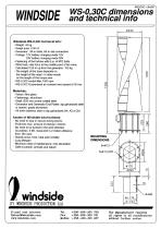 WS-030   Technical Data Sheet - 1