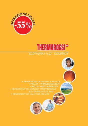 Ecotherm H2O - COMPACT Pellet boilers and Thermo-stoves