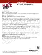 KILZ®  SIDING, FENCE & BARN PAINT-2