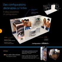 Modular tension fabric stand-10