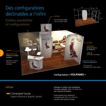Modular tension fabric stand-4